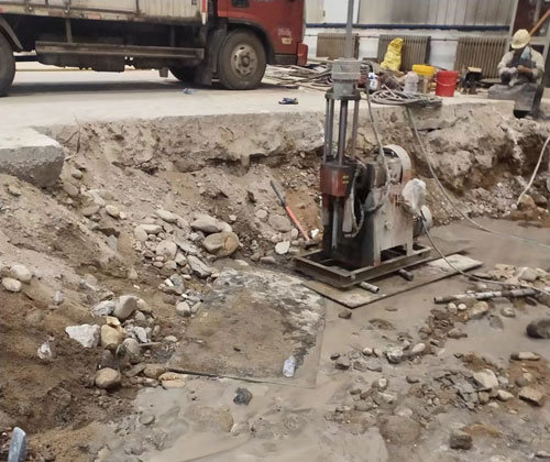 丽江公路下沉压浆